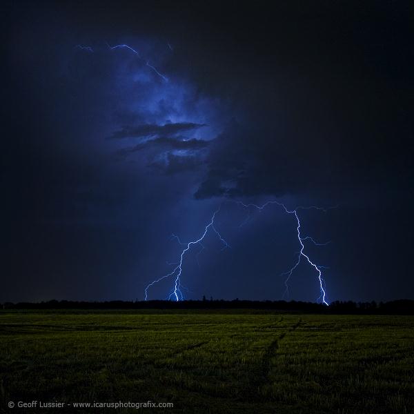Lightning Storm, Rural Lightning Storm, Rural