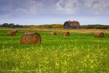 Old Barn and Bales, Grenfell, Saskatchewan